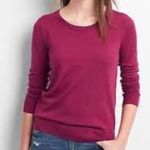 Brand New Gap Merino Wool Pink Lightweight Sweater